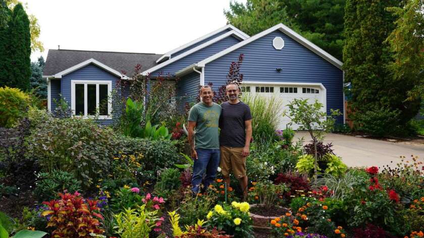 Robert and Chris Wiegert won the 2023 Civic Beautification Award from local organization Sugar River Garden Club for their home located at 745 Matts Drive in Verona.